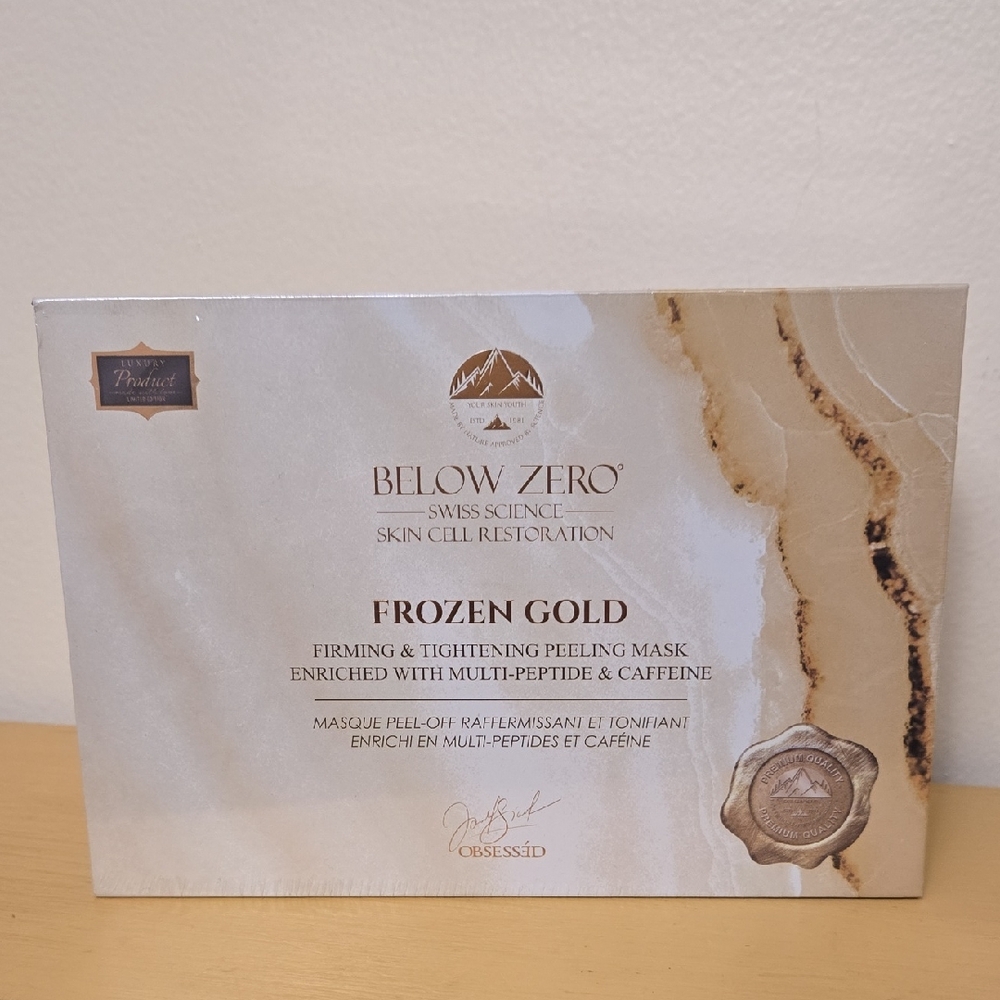 Below Zero Frozen Gold Peeling Mask